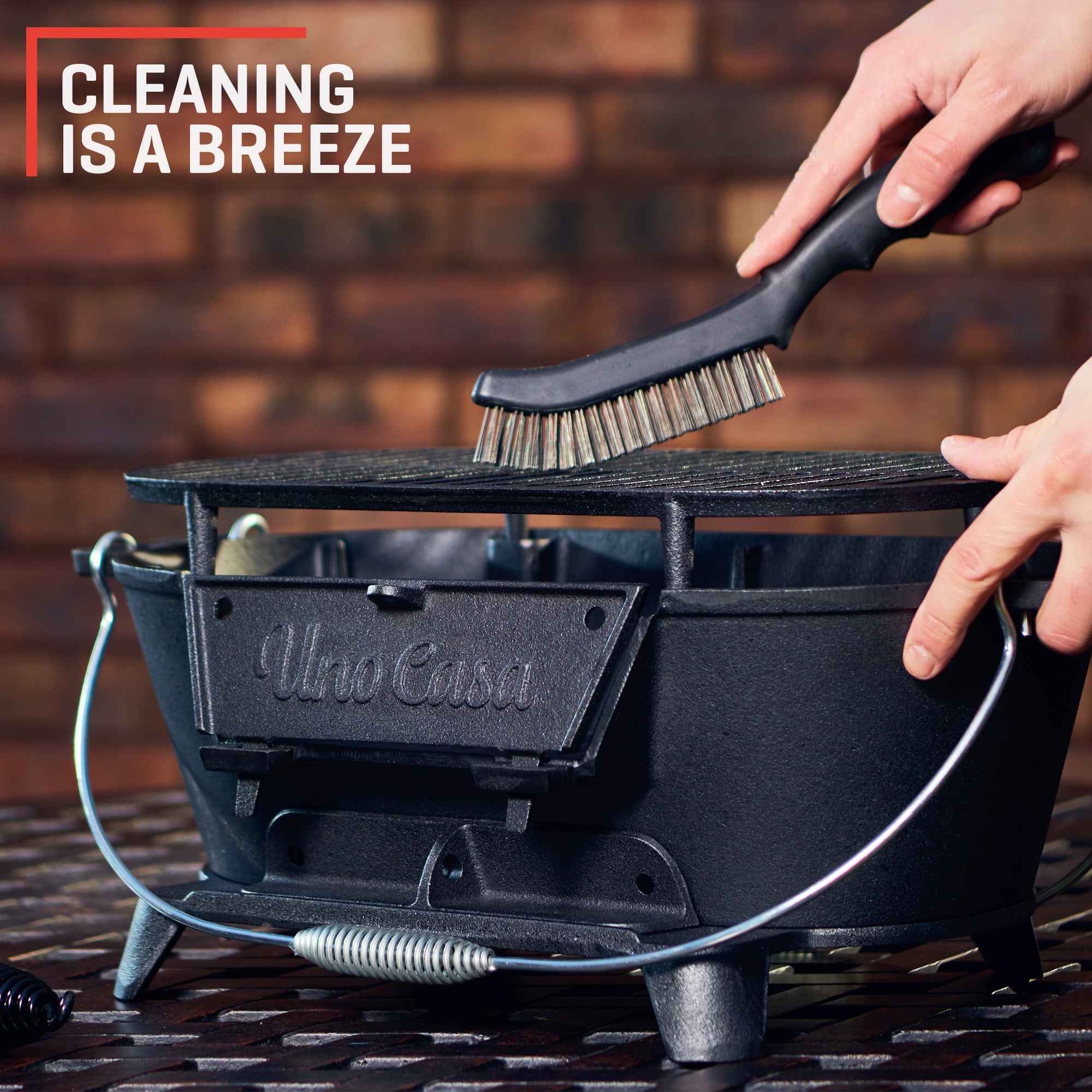 Cast Iron Hibachi Grill