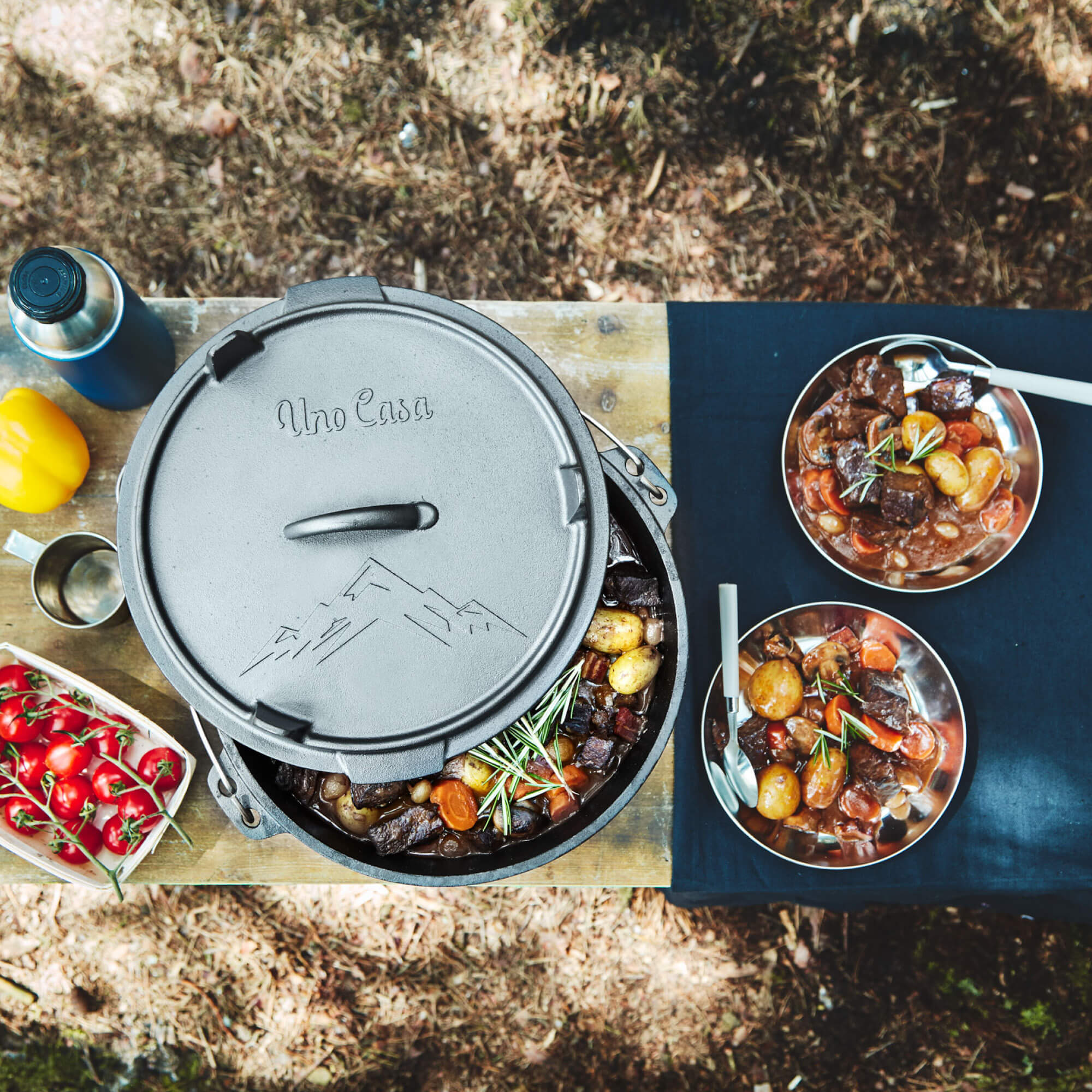 camping dutch oven cooking 2