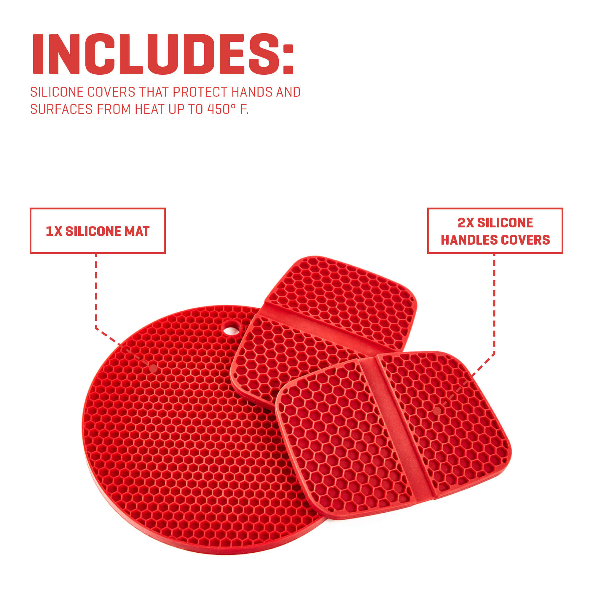 cast iron casserole dish includes