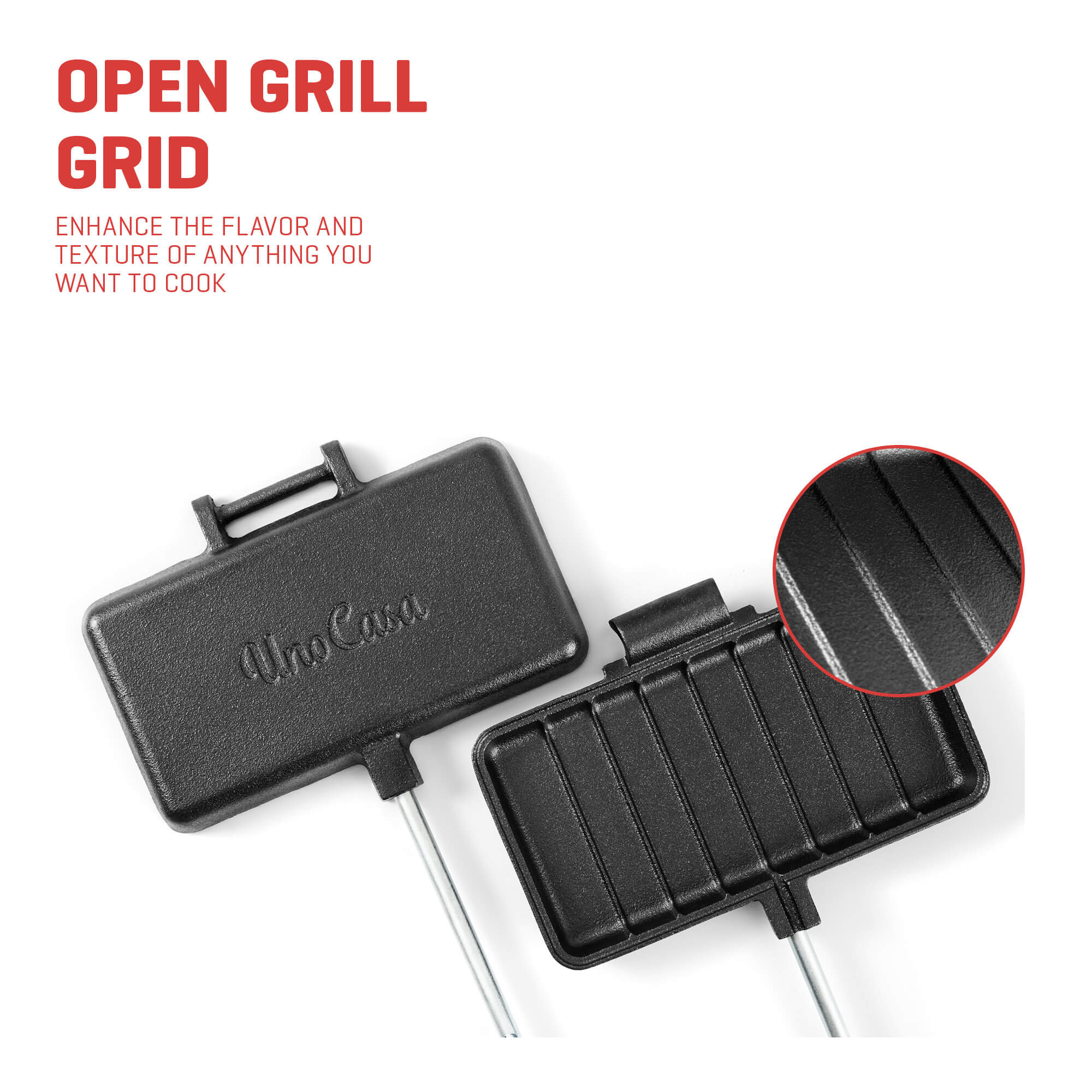 pie iron open grill grid