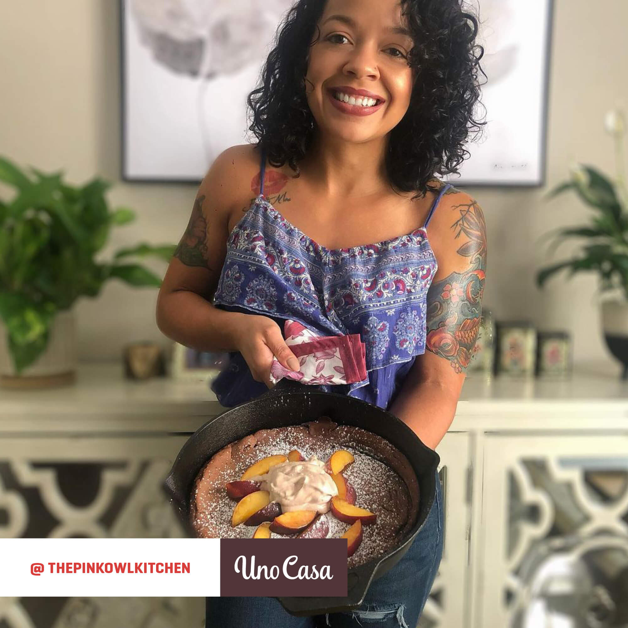 cast iron skillet thepinkowlkitchen