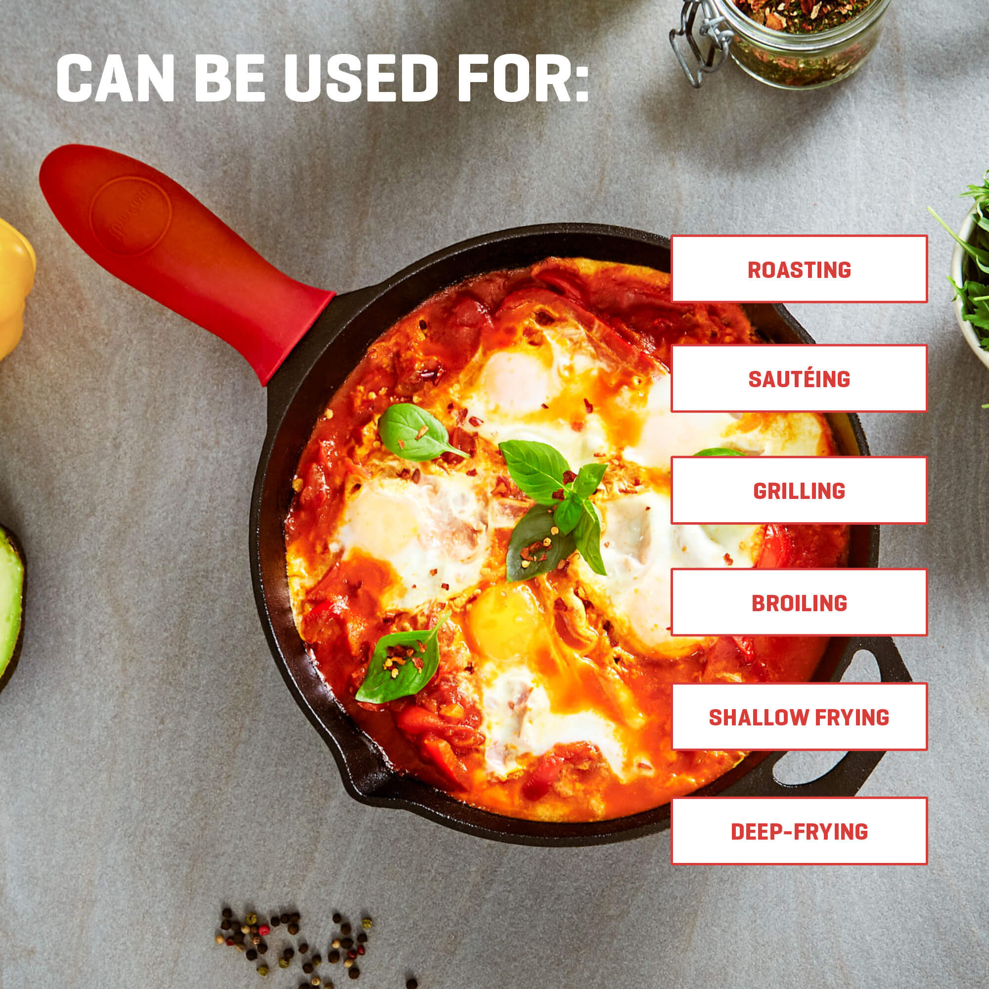 cast iron skillet cooking