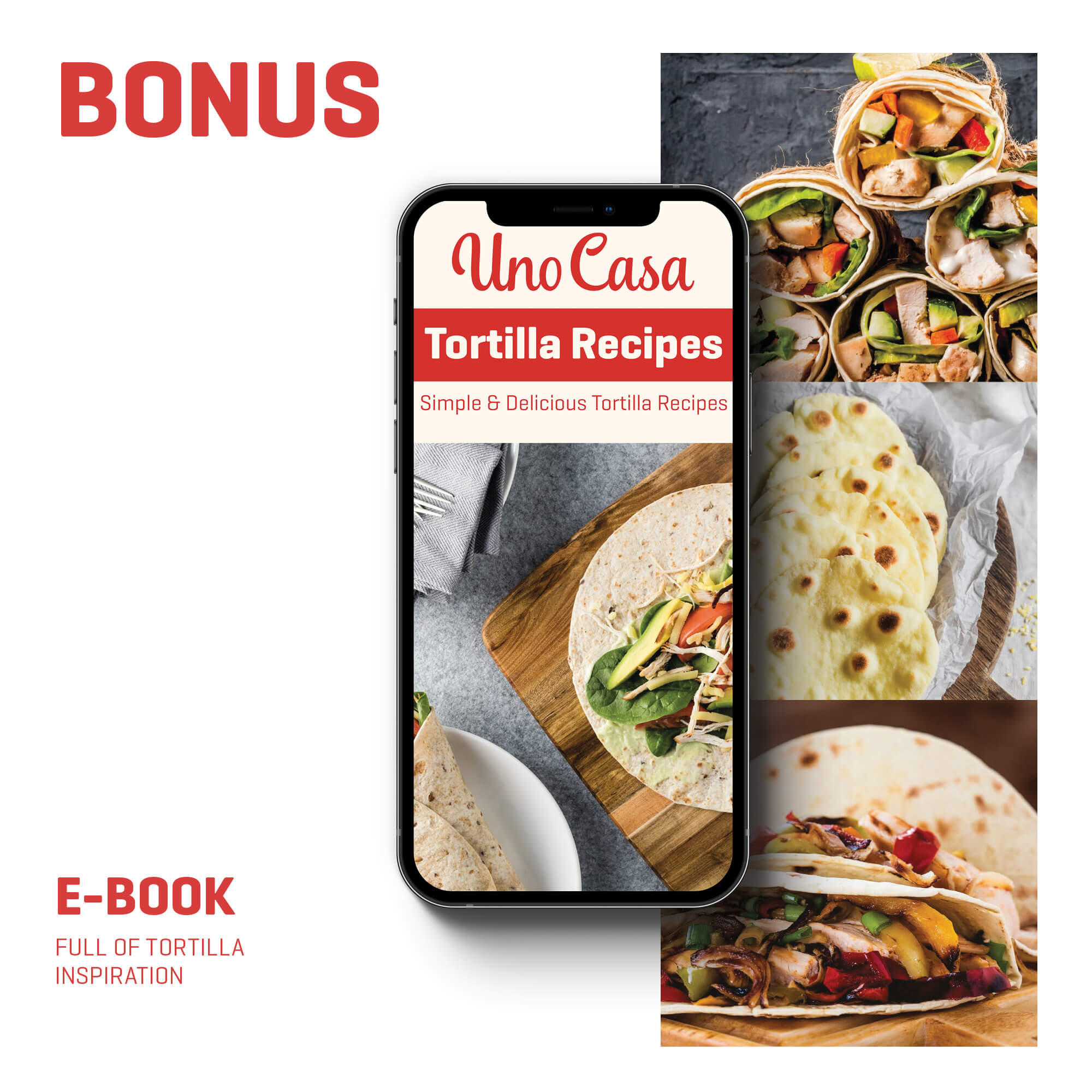 tortilla warmer bonus