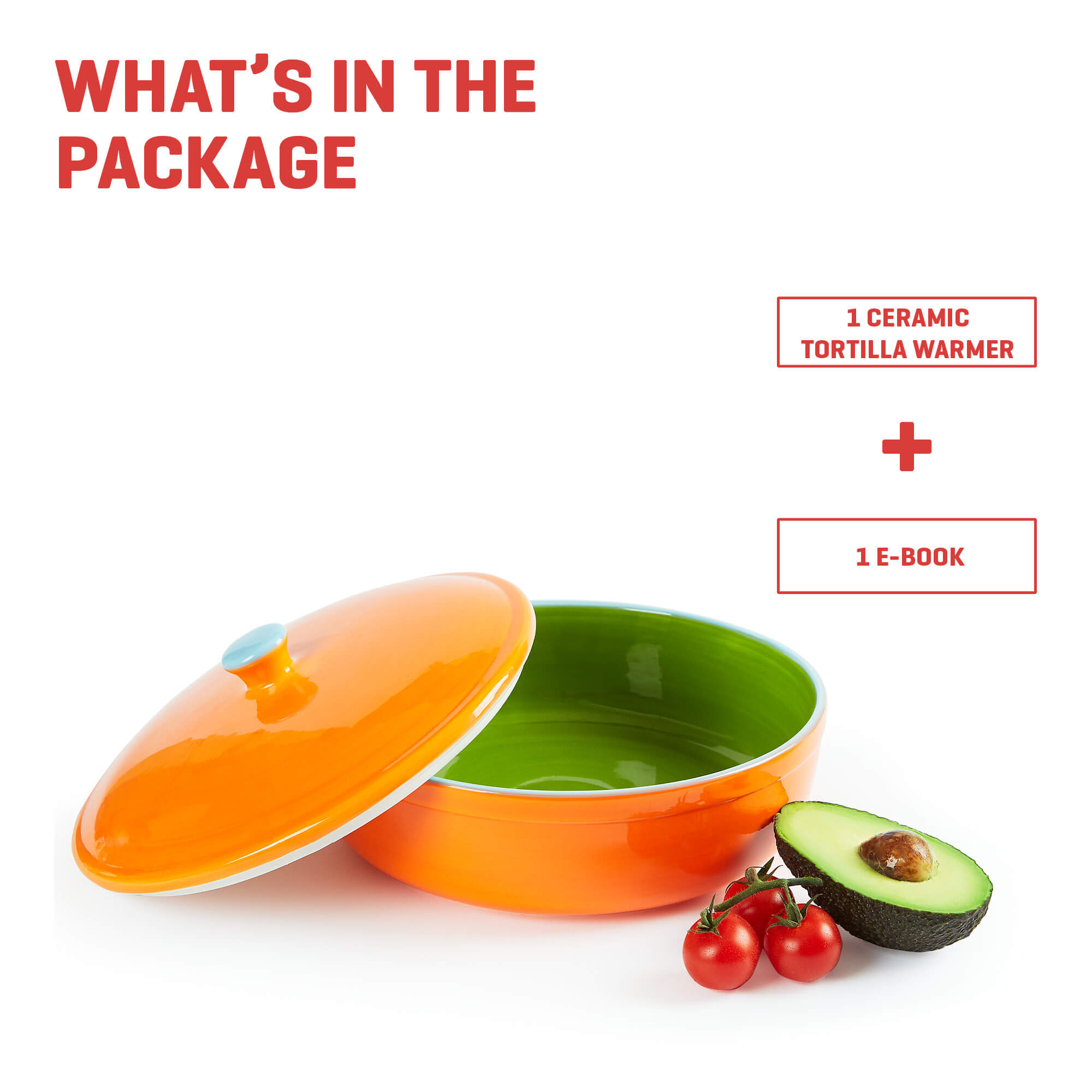 tortilla warmer what&#39;s in the package